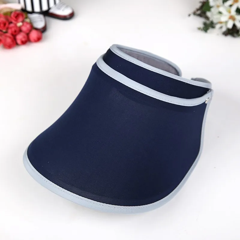 Custom Golf Visor Ladies Golf Hats Womens Big Brim Baseball Caps Big