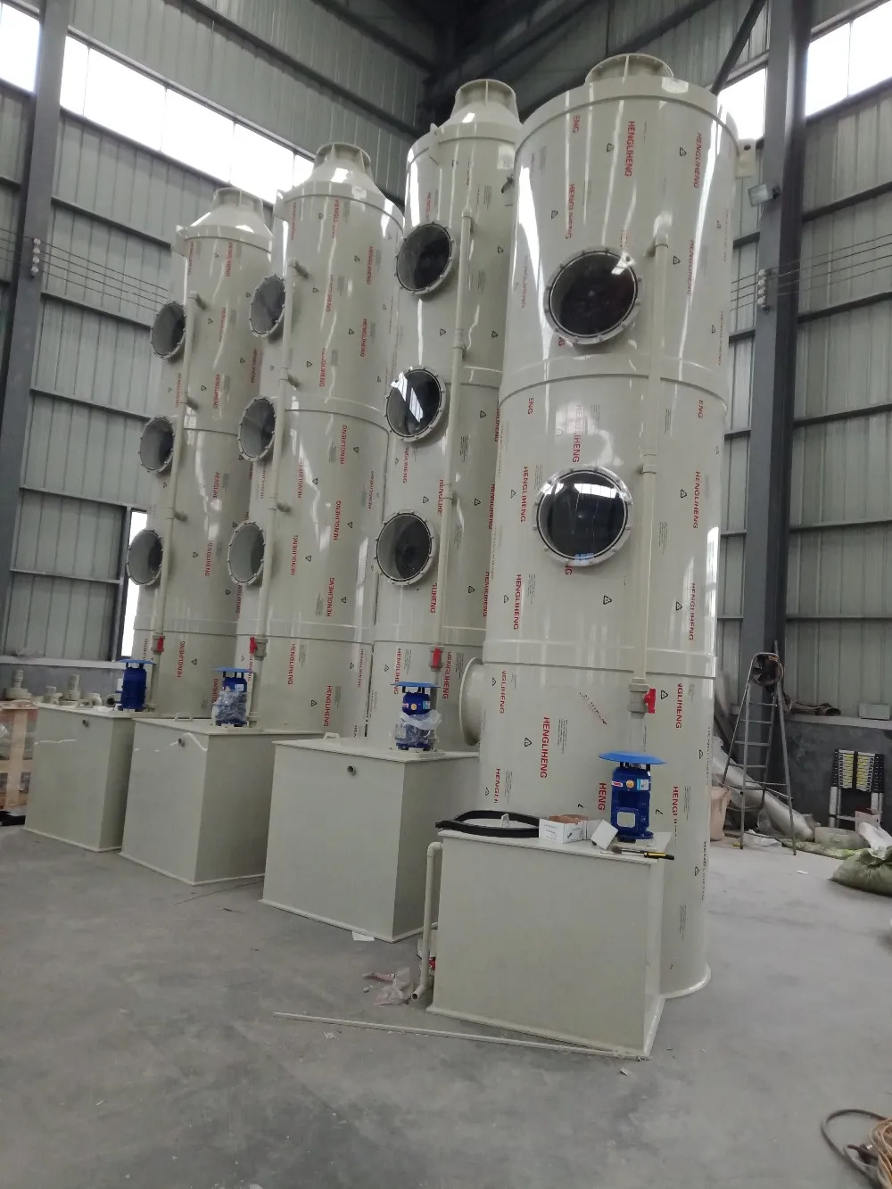 Fuel Gas Sweetening Unit Gas Absorption Scrubber Tower For Absorb H2s