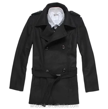 long black wool winter coat