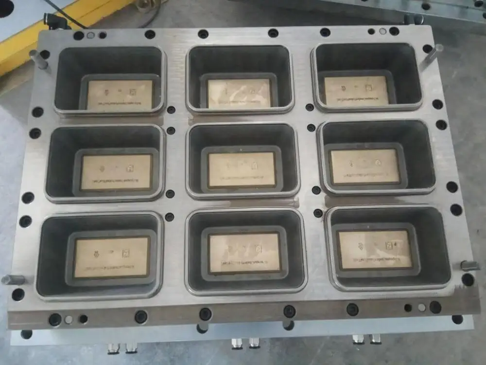 
HYC-850 bigger square container thermoforming machine price 