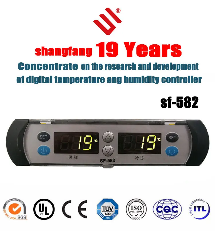 Sf582 Double Door Refrigerator Thermostat Temperature Controller Buy Temperature Controller