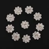 Shinyornament Delicate Compact 16mm Weight 3g Vintage Metal Embellishments Buttons