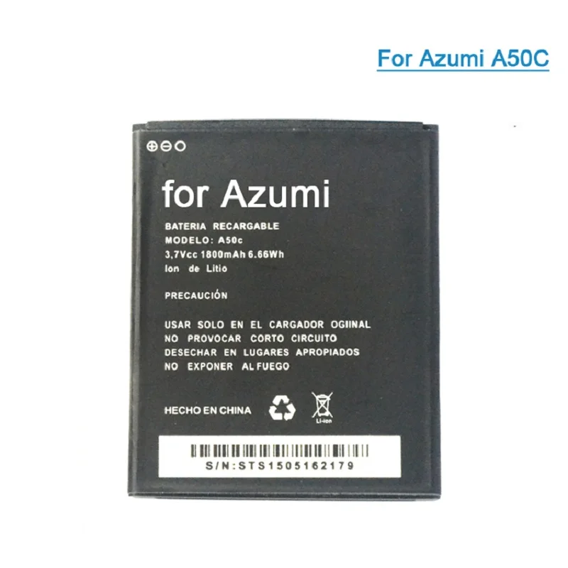 

China wholesale mobile phone battery for azumi a50c, Balck