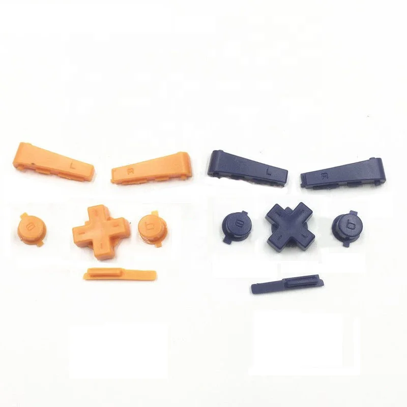 

Replacement For Gameboy Micro LR AB Cross Buttons Set Part for GBM, Picture color