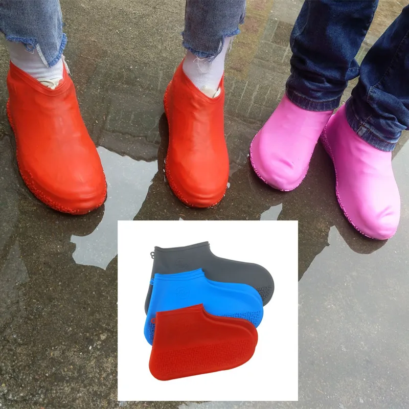Wholesale Waterproof Rain Shoes Cover Custom Printing Silicon Rain