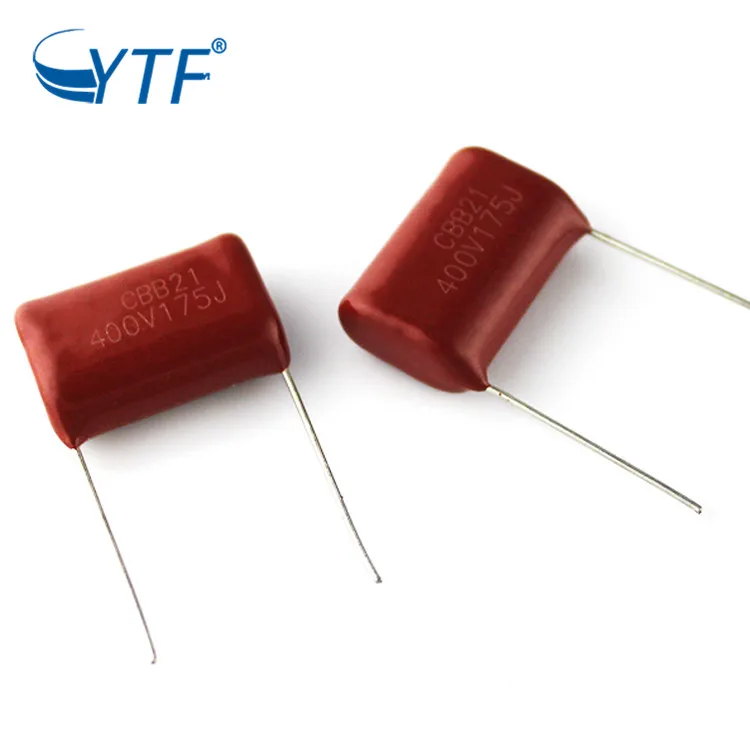 5 pieces 2.2uF 250V ±20% Metallized polyethylene terephthalate film capacitor