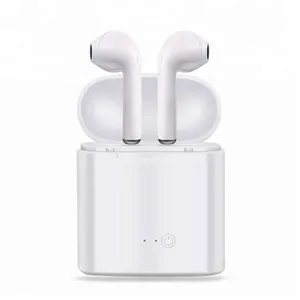 Hot Sale True Stereo Sounds Noise Cancel Sports Wireless i7S TWS Earphone Bluetooth 5.0 Earbuds With Charging Box
