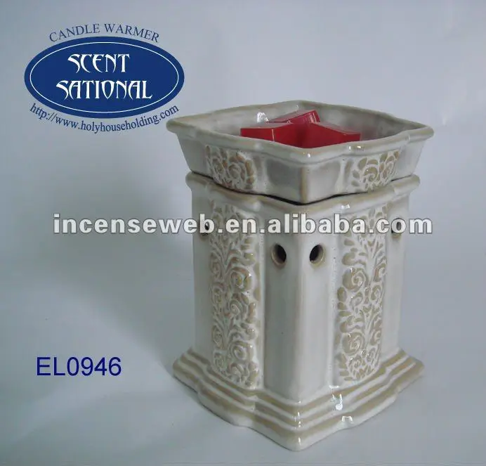 Cheap Desktop Wax Burner Wholesale Ceramic Electric Tart Candle Warmer