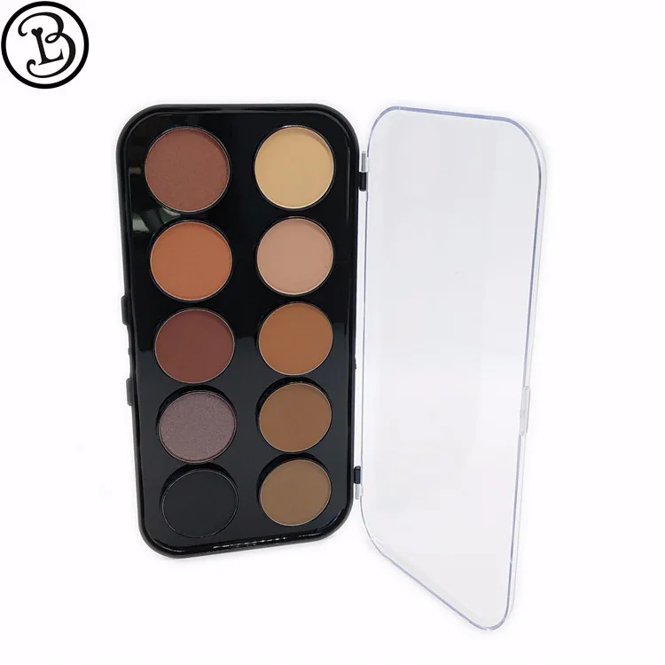 2017 New Arrival Clear Lid 10 Color Custom Eye Shadow Container Buy