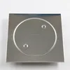 (FD-002)screw fixation 304 stainless steel floor drain,outdoor drain cover,