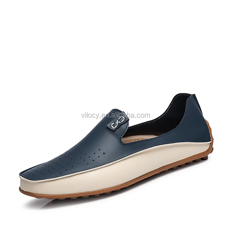 flat leather loafers
