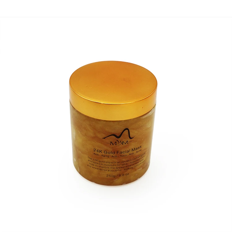 24k anti aging anti wrinkle face care moisturizing gold mask