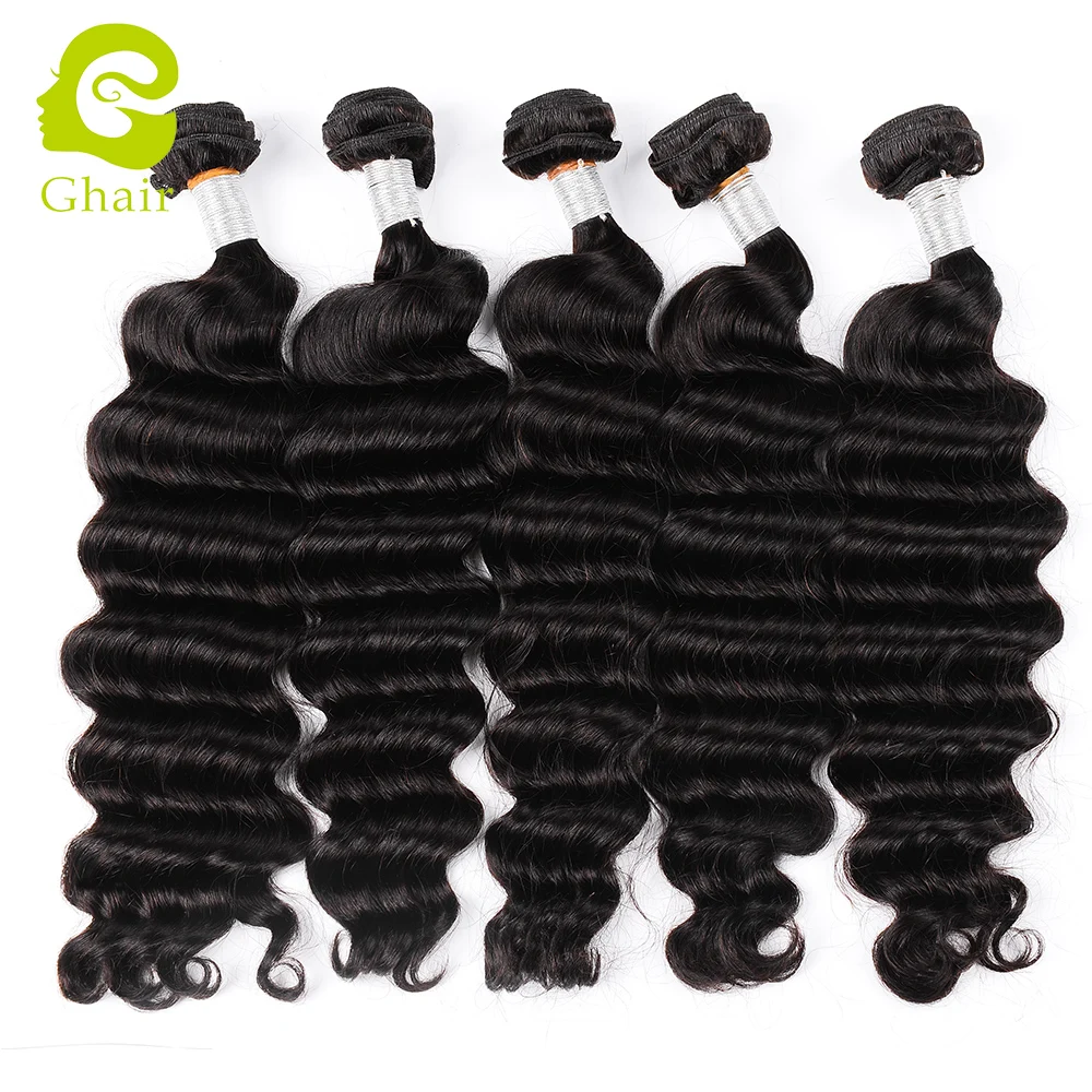 

Human hair extension loose deep wave bundle