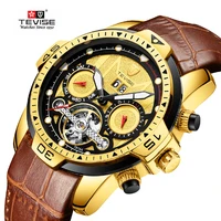 

2018 new explosion watch men's mechanical watch multi-function big fly waterproof advance watch