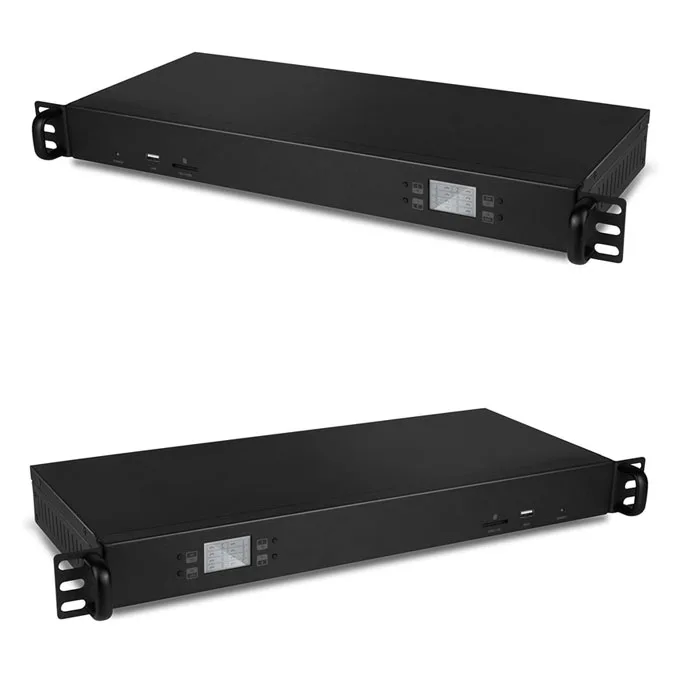 

FTP backup 16-line telephone rack mount recorder, newest phone recording solution, Black