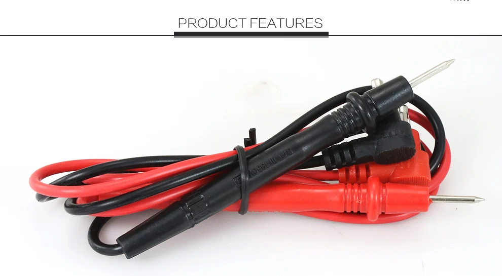 BEST Quality Digital Multimeter Pen Probe Test Cable Lead 1000V 20A with Alligator Clips Clamp Cable Tester Lead Probe Wire Pen