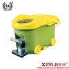 folding bucket spin mop/New 360 degree Spin Mop with the Solid Aluminum pedal