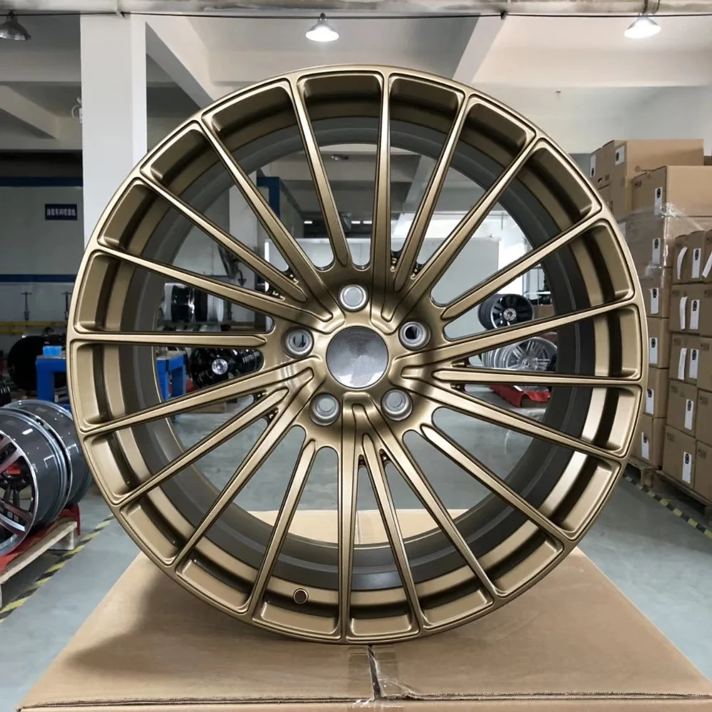 耀眼的锻造 17英寸镀铬汽车轮毂 5x120 经典宝马 e39