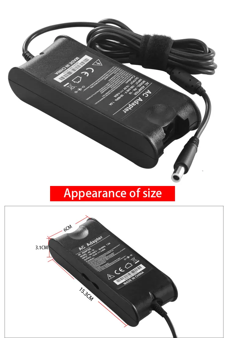 New Laptop Charger For Dell Latitude E6410 E6420 Ac Dc Adapter 90w    - Buy Dell 90w Laptop Charger Ac Adapter For Inspiron 15-7537 15-7547  15-7548 15-m5010 15-m5030 15-n5030 15-n5040 15-n5050,90w