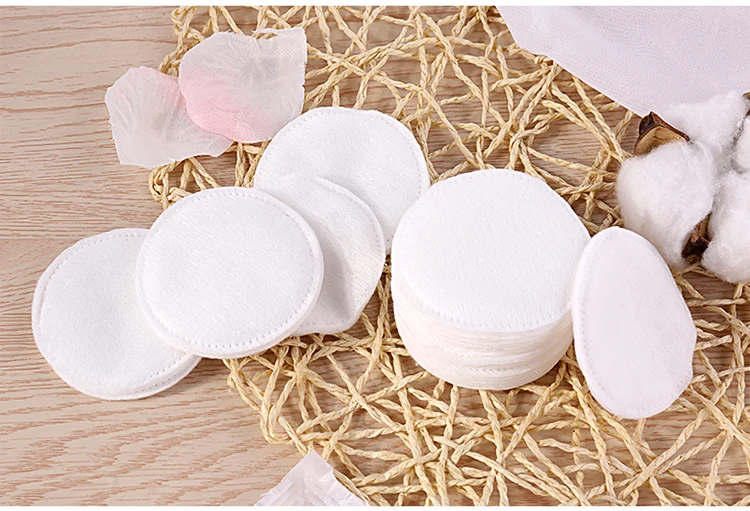 Wholesale Cosmetic Cotton Pad Roll Shape Disposable Facial Makeup Pad
