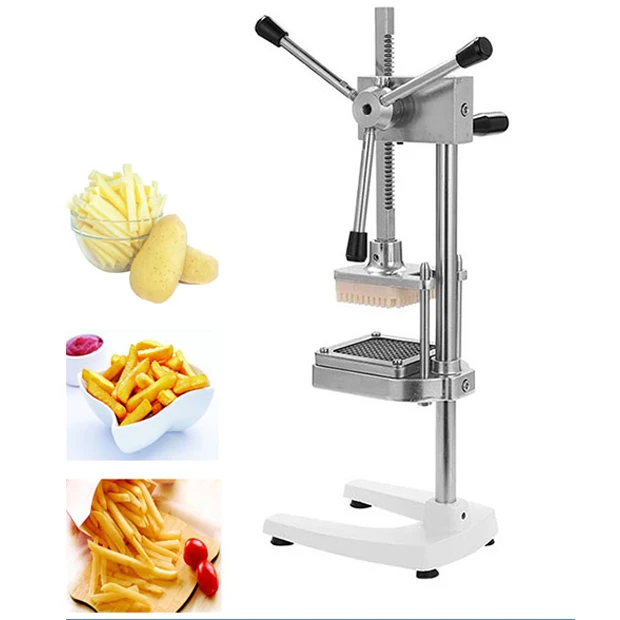 Manual Hand Cutter - French Fries - Wedge Cutting -  CharliesMachineandSupply.com 