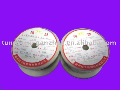 
Tungsten wire for halogen filament 5.8mg tungsten bar 