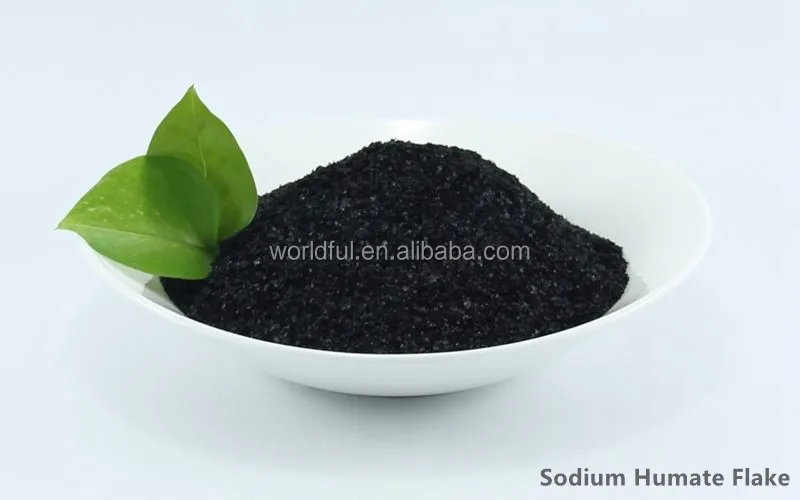 Humic acid Soil fertility Poultry fish feed additives Agriculture use Flake Sodium humate