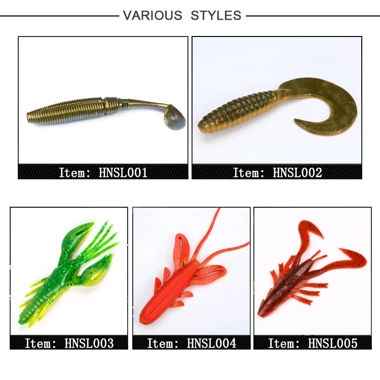 Honoreal Freshwater Grub Soft Plastic Lures For Whiting Buy Soft