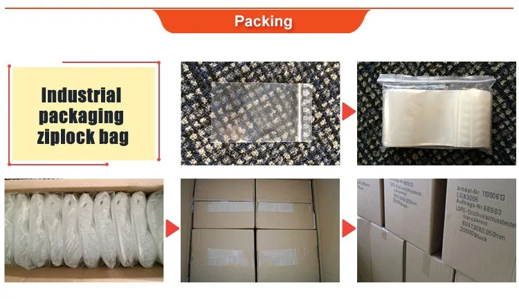 Custom electronic items ldpe bags airtight antistatic zip lock plastic packaging bag