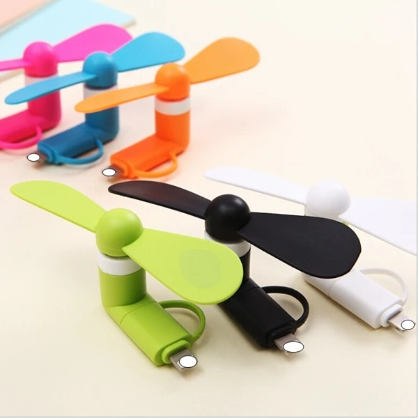 

Mobile Phone USB Mini Fan for iPhone and Android, Customized