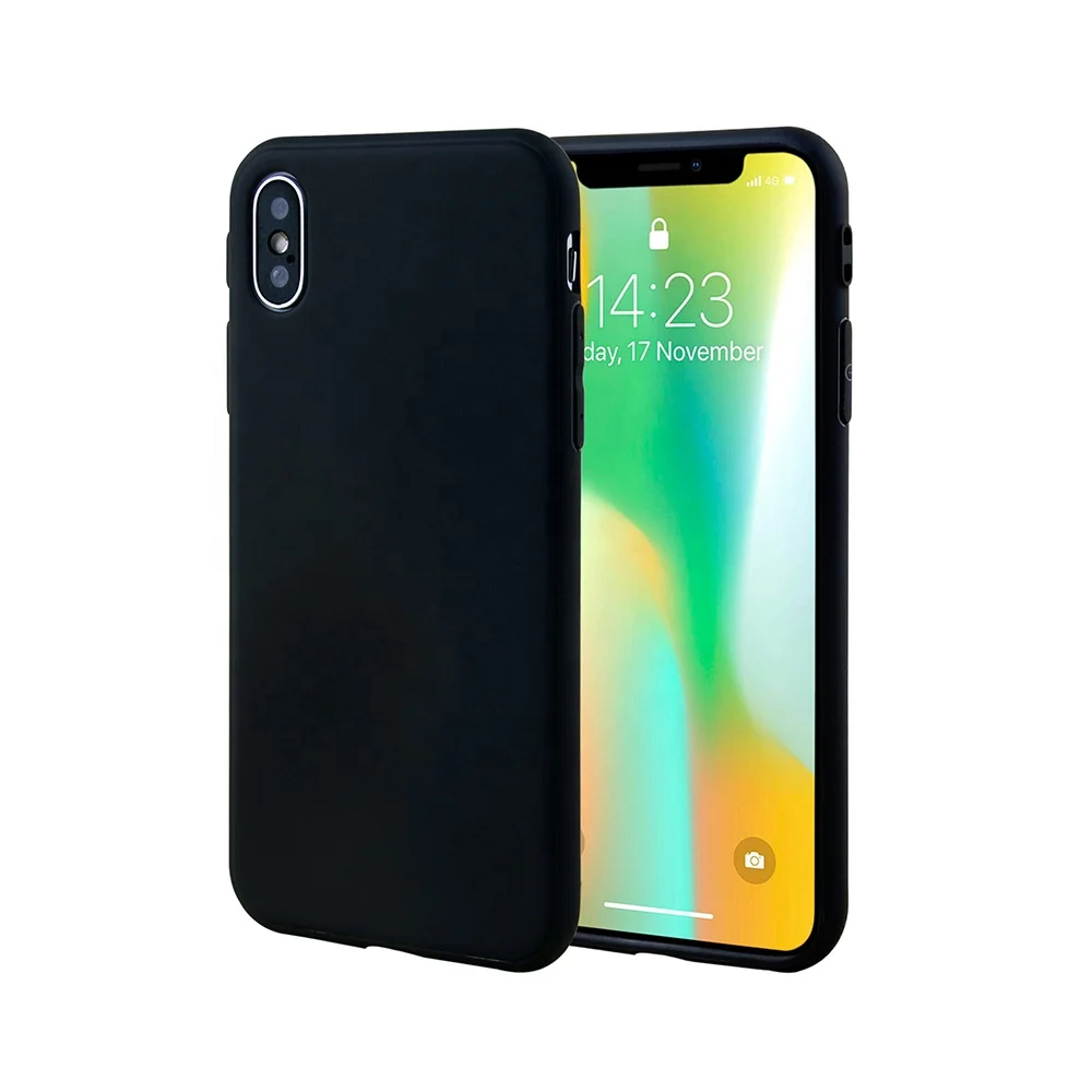 

Matte material TPU soft mobile phone cover candy color tpu case for iphone xs max protect shell, 20 colors provide choice