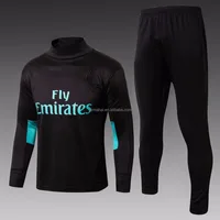 

2017-2018 Soccer training equipment cheap wholesale club tracksuit football training sweater thailand quality