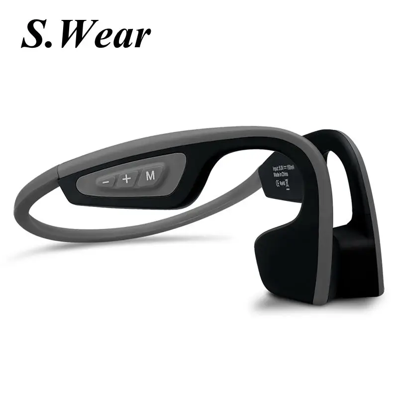 

S.Wear LF-19 Wireless blueteeth Stereo Headsets BT 4.1 Waterproof Neck-strap earphones Bone Conduction Headsets