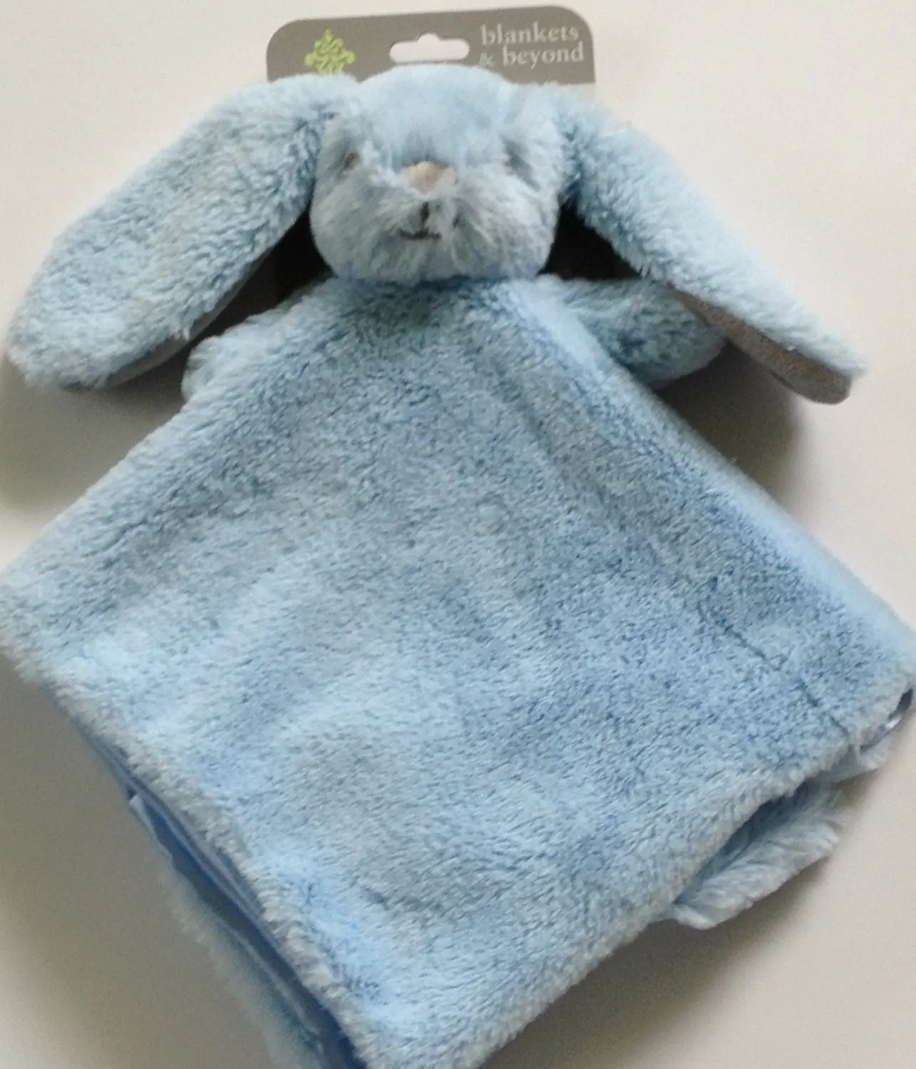 Buy Nunu Blankets Beyond Blue Plush Bunny Security Blanket Pacifier Holder 15 X 15 In Cheap Price On Alibabacom