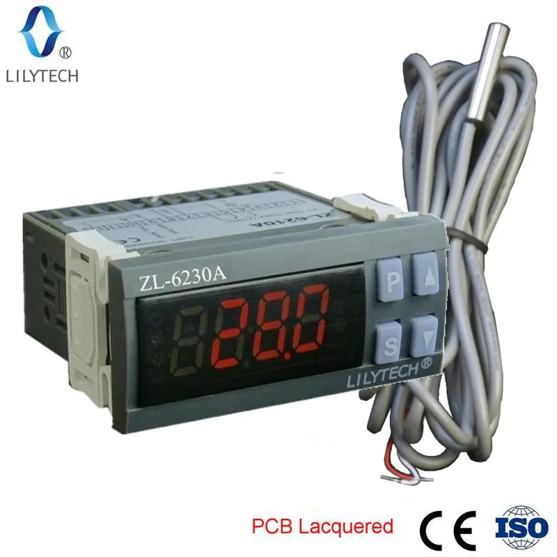 zl 6230a digital controlador de temperatura para almacenamiento en frio y refrigeracion termostato de almacenamiento en frio lilytech buy termostato