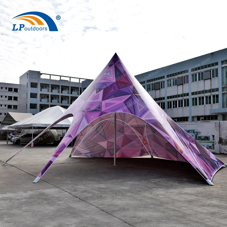 Cheap Beautiful 10m Star Shade Canopy Tent For Beach Sun ...