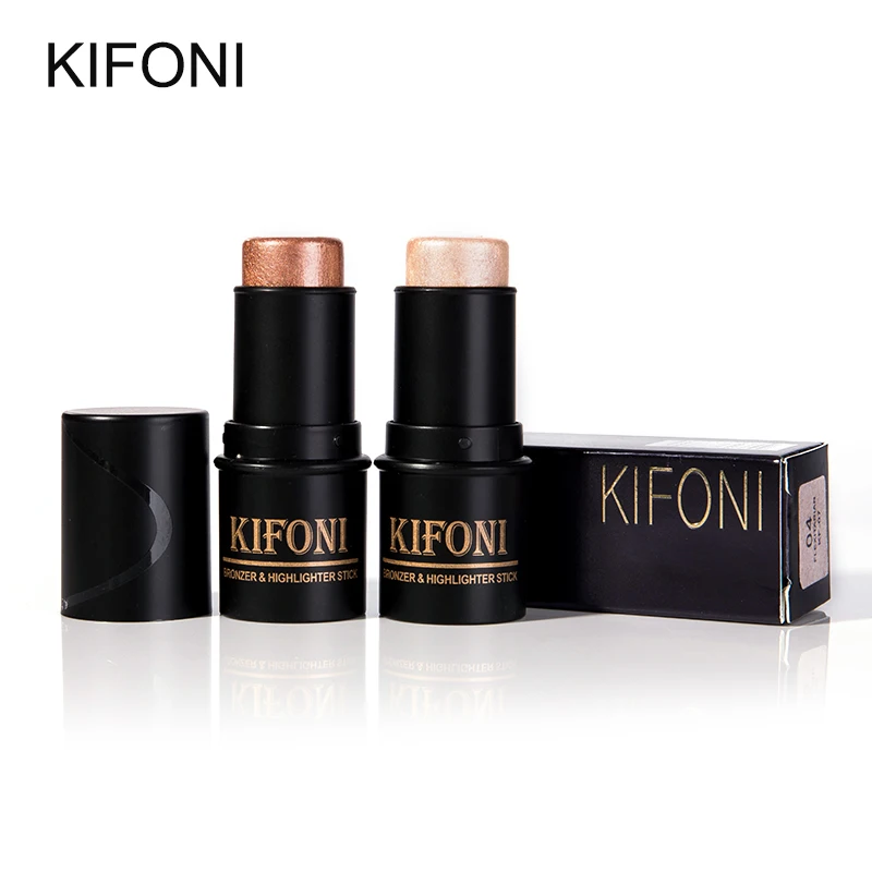 

KIFONI Brand 8 Colors Face 3D Contour Highlighter Bronzer Stick Makeup Pen Shimmer Brighten Skin Highlighting Concealer Cosmetic