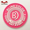 Custom 3D Pvc Rubber Patch Logo Embossed Silicon Patches