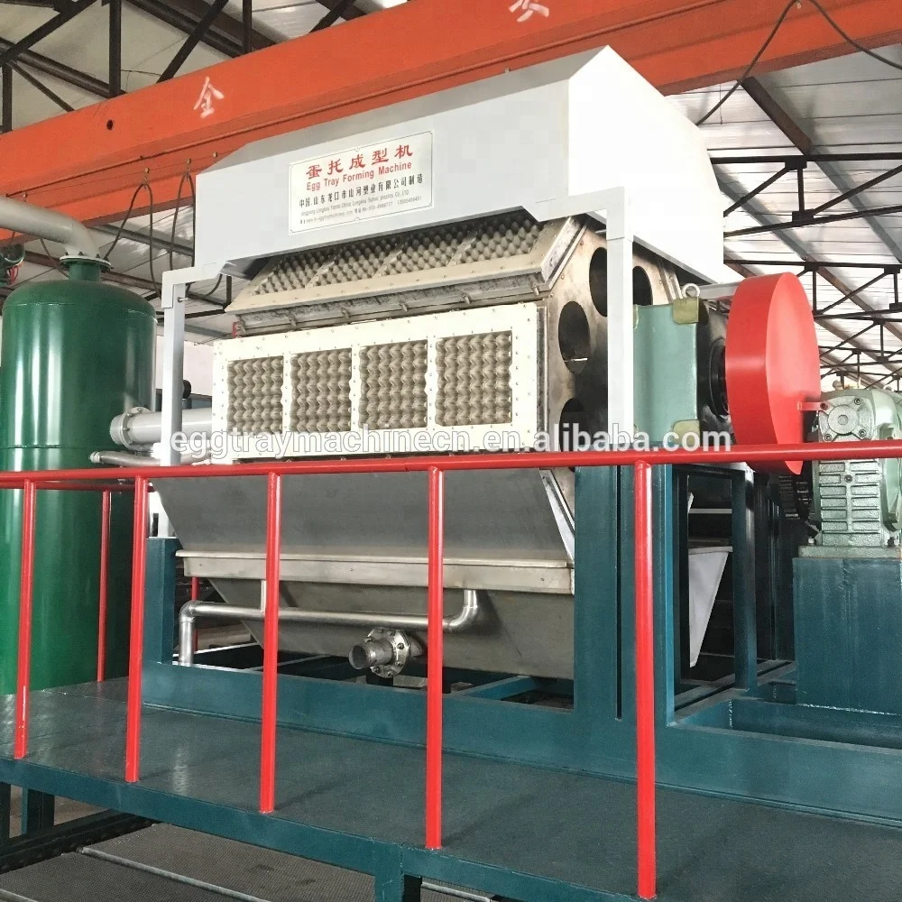 Pulp Molding Paper Egg Tray Machine / Egg Carton Forming Machine