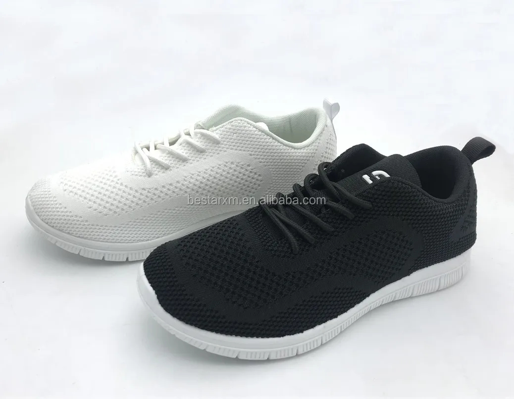 Hot sell 3D flyknit sport shoes mens footwear for sale.JPG