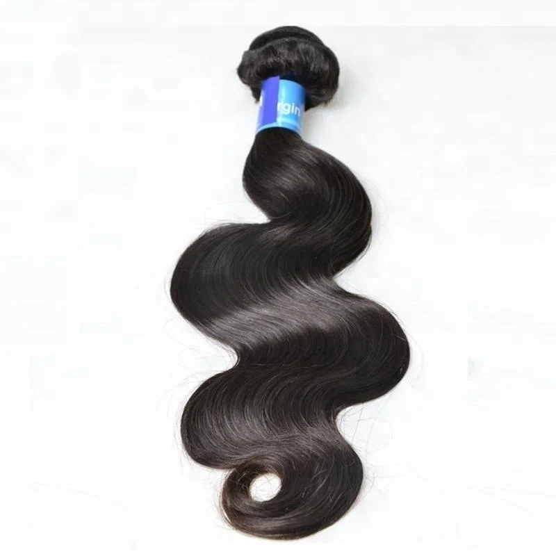 

Top grade real virgin hair brazilian body wave pelo 100% humano