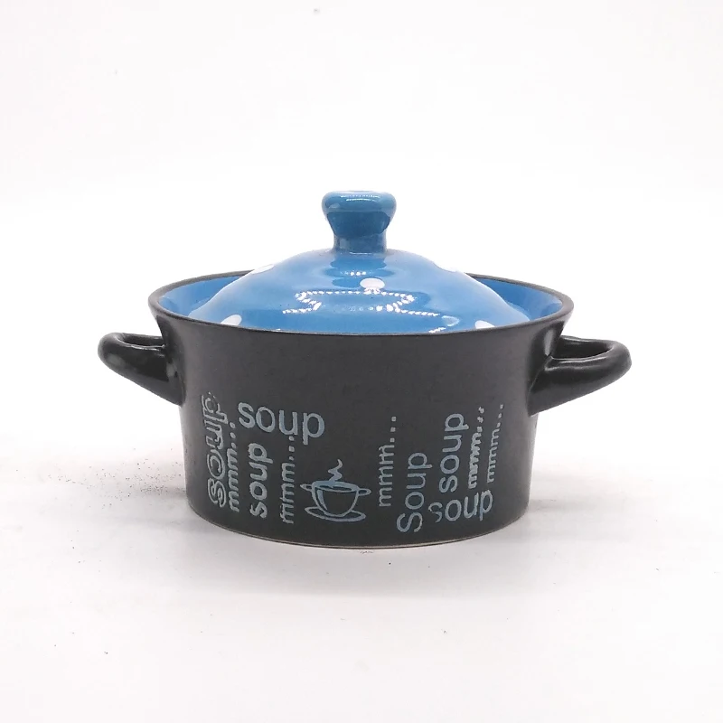 Promotional Cheap Price High Quality Ceramic Soup Bowl With Lid Buy Soup Bowl,Ceramic Soup
