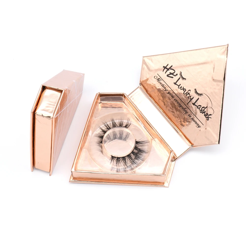 

Wholesale price 3D faux mink lashes own brand silk lashes