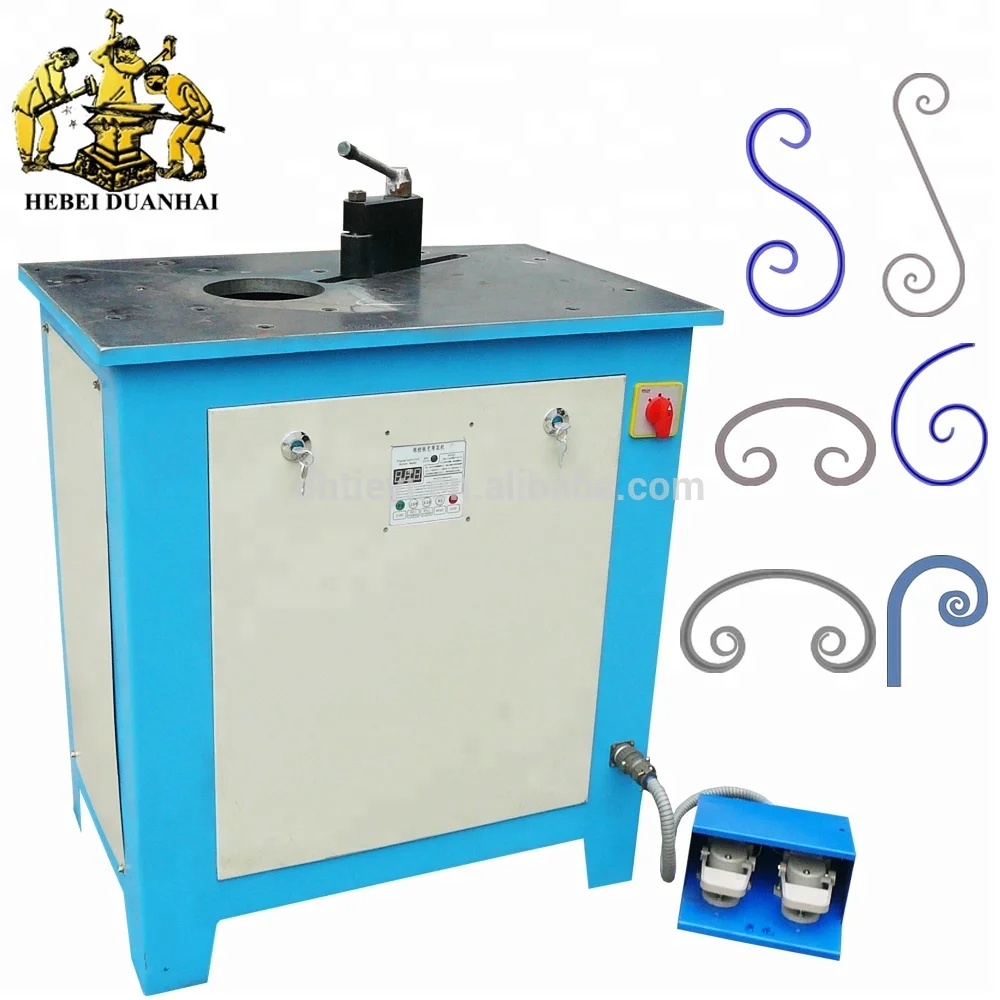 Double Mould Wrought Iron Scroll Bending Machine Buy Wrought Iron