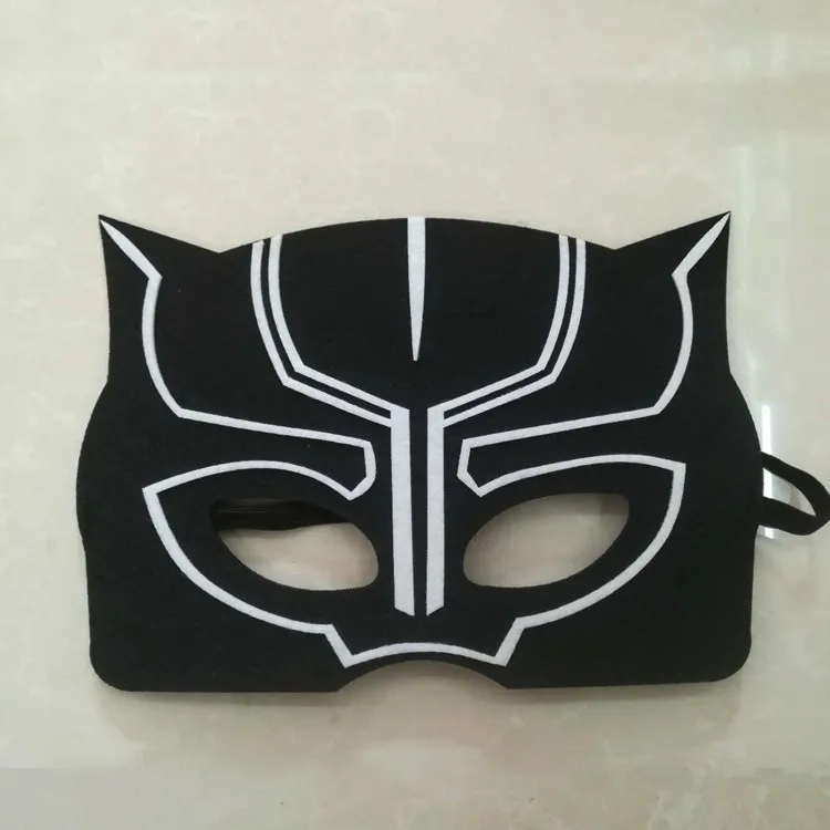 12 Pc Superhero Party Masks For Kids Includes the BLACK PANTHER Super Hero Mask