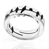 New Handmade DIY Transparent Resin Scenery ring for women gifts Girls Bird Pattern Ring Epoxy Dry dried flower rings