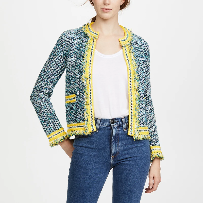 womens short tweed jacket