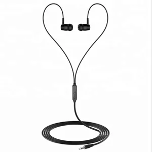 wholesale white and black ear phones for call headphone 3.5mm connector wired earphone with microphone qcy t3