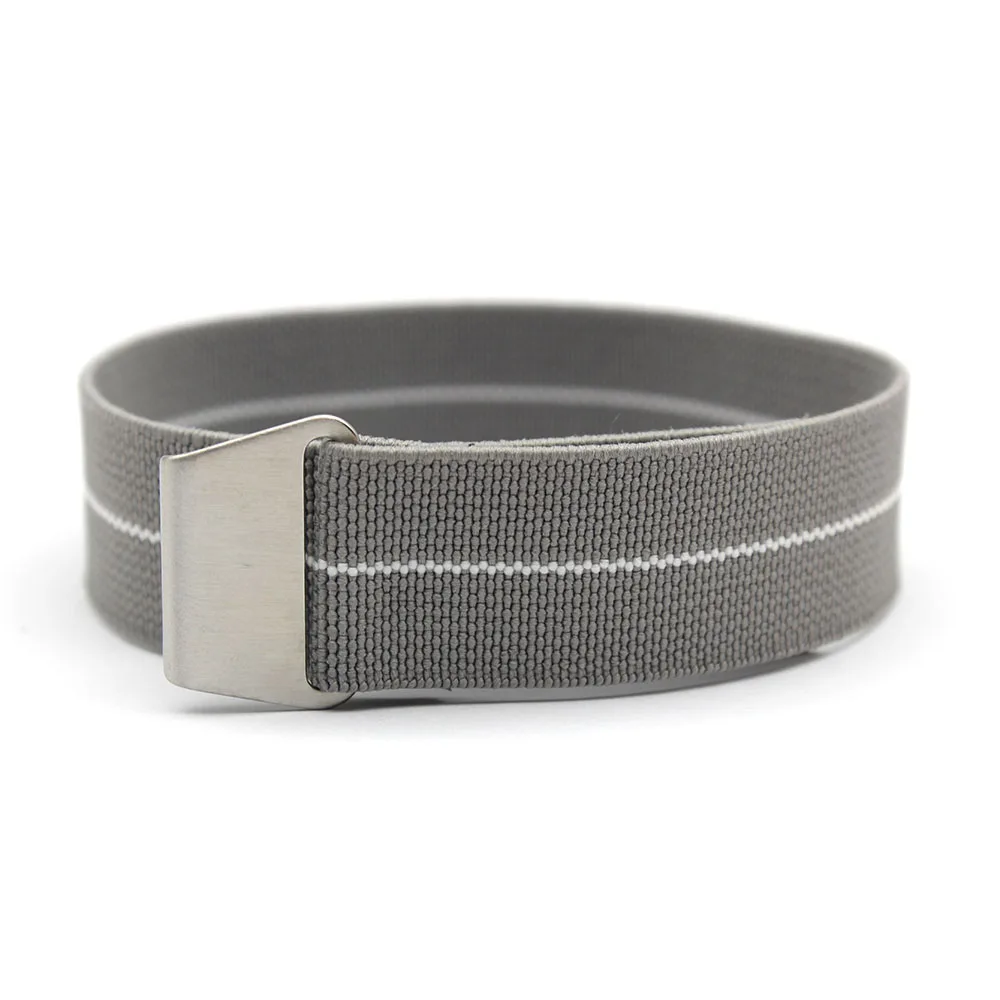 

Factory OEM Grey Parachute DNC Strap Woven Elastic Watch Band