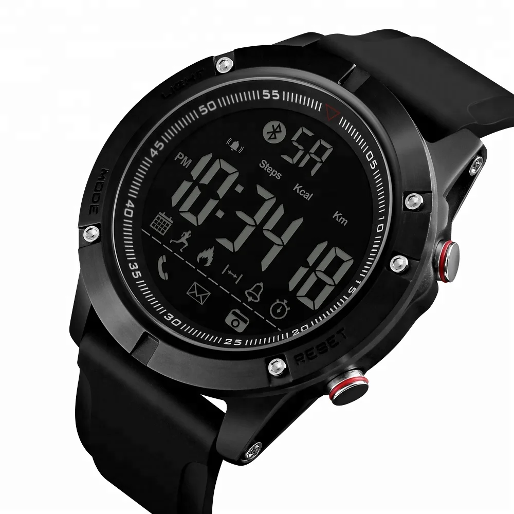 

skmei 1425 Mens fashion muti-function Smart Watch digital watches for man, Black